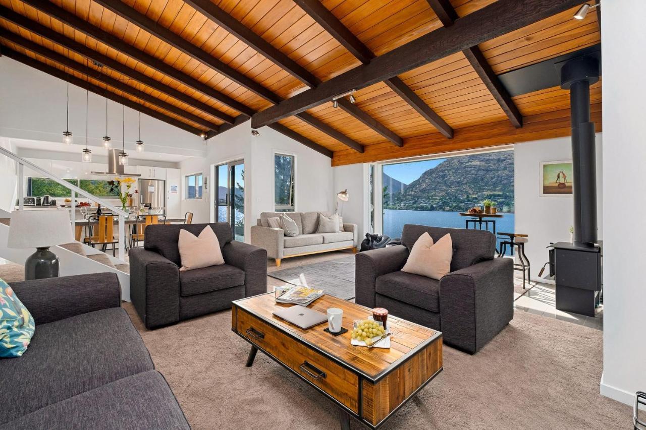 Queenstown Lakefront Dream 4 Bed Extérieur photo